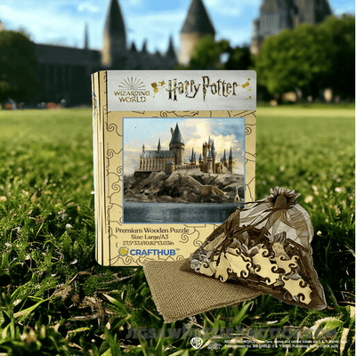 Harry Potter - Hogwarts Castle Wooden Jigsaw Puzzle