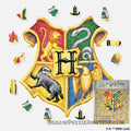 Harry Potter - Hogwarts Crests Wooden Jigsaw Puzzle