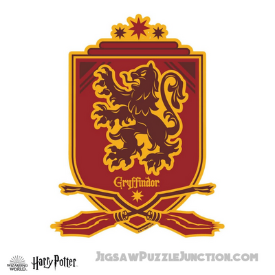 Harry Potter - Legacy Gryffindor Crest Wooden Jigsaw Puzzle