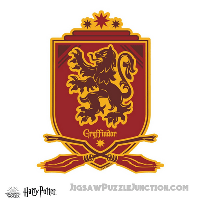 Harry Potter - Legacy Gryffindor Crest Wooden Jigsaw Puzzle