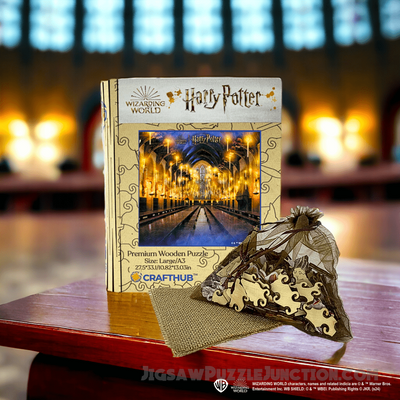 Harry Potter The Great Hall Wooden Jigsaw Puzzle