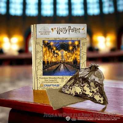 Harry Potter The Great Hall Wooden Jigsaw Puzzle