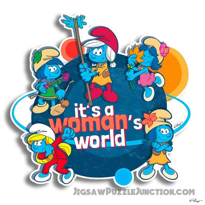 It's A Woman's World - Wooden Jigsaw Puzzle