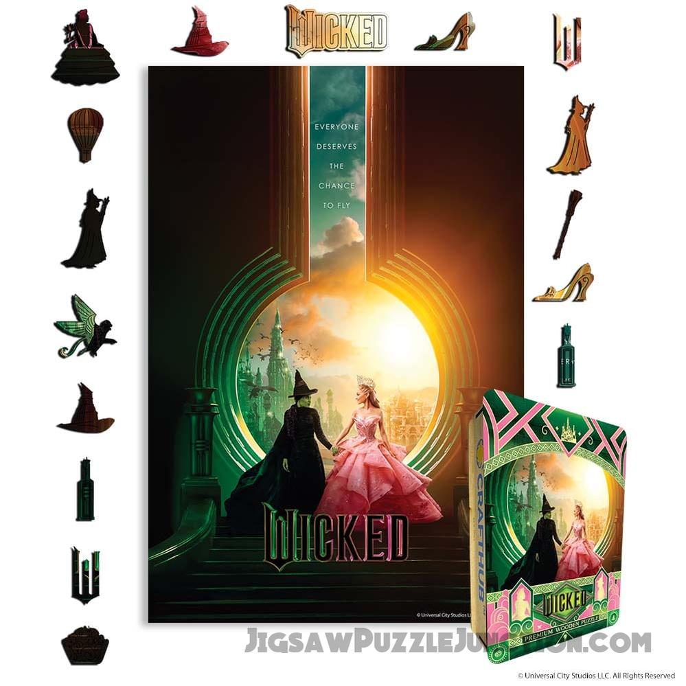 Journey to the Emerald City - Wooden Jigsaw Puzzle
