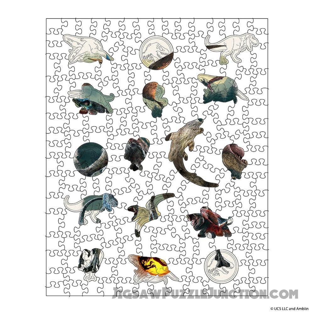 Jurassic Predators - Wooden Jigsaw Puzzle