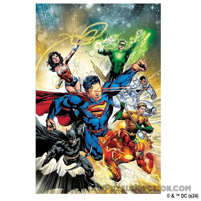 Justice League Heroes Wooden Jigsaw Puzzle