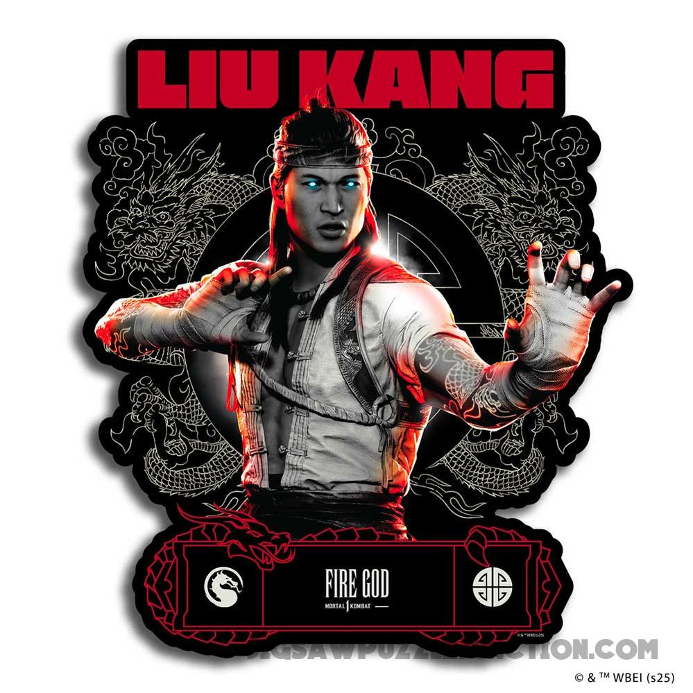 LIU KANG - Wooden Jigsaw PuzzleBy Jigsaw Puzzle Junction