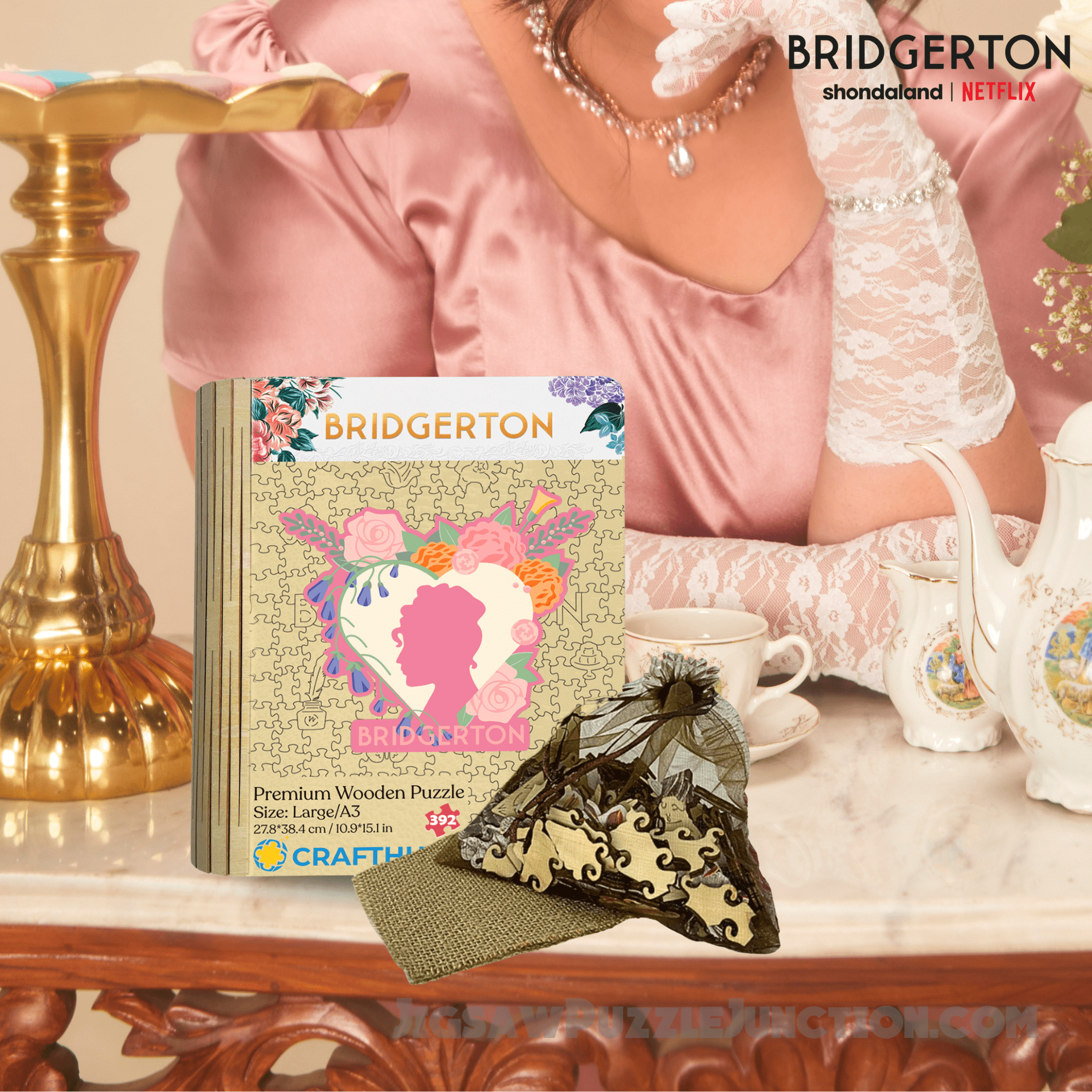 Lady Whistledown - Wooden Jigsaw Puzzle