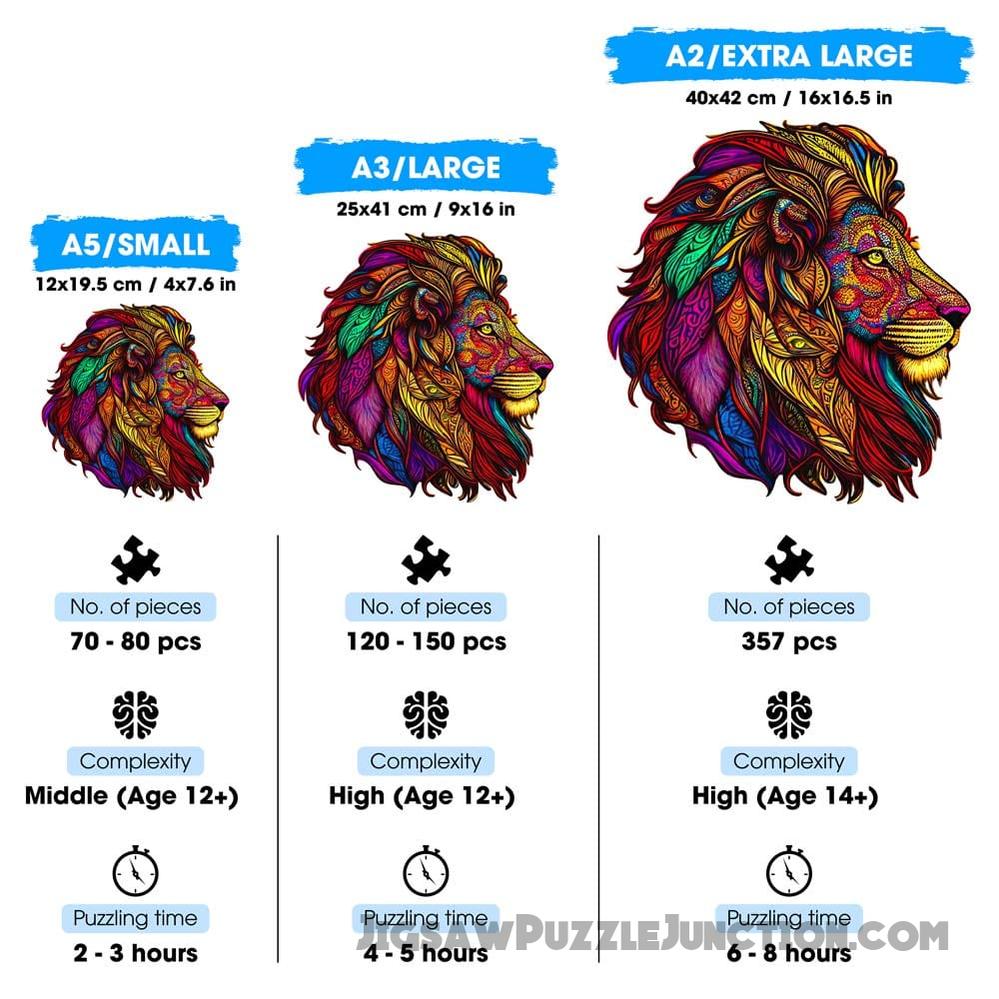 Majestic Lion - Jigsaw Puzzle