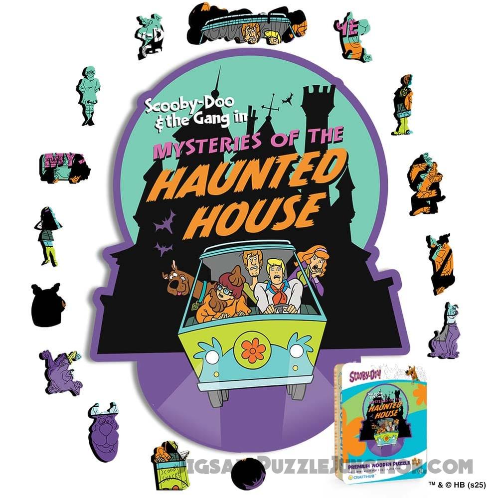 Mysteries of the Haunted House - Wooden Jigsaw Puzzle