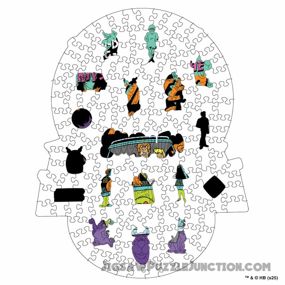 Mysteries of the Haunted House - Wooden Jigsaw Puzzle