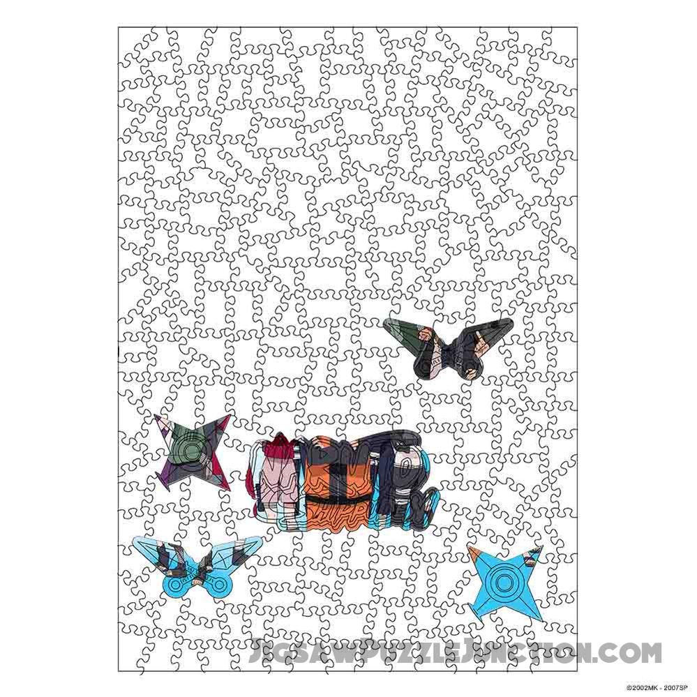 Ninja Alliance - Wooden Jigsaw Puzzle