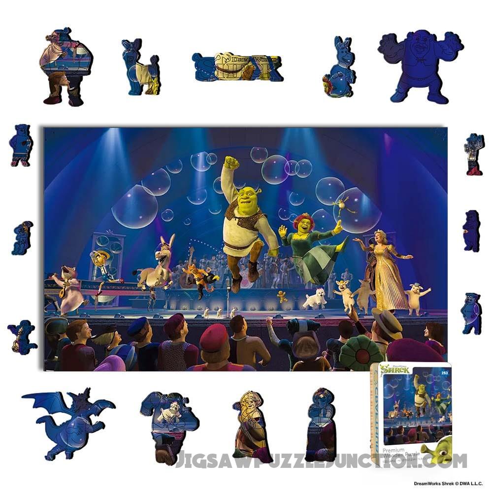 Ogre Showtime - Wooden Jigsaw Puzzle