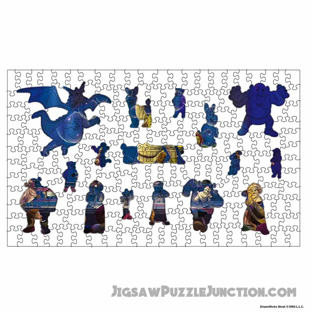 Ogre Showtime - Wooden Jigsaw Puzzle