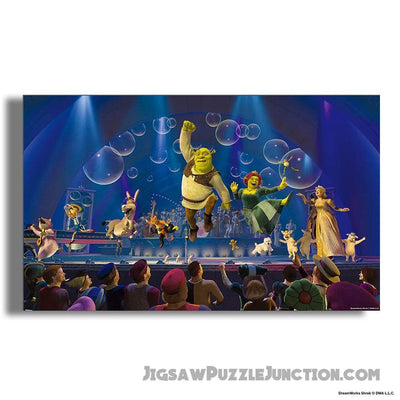 Ogre Showtime - Wooden Jigsaw Puzzle