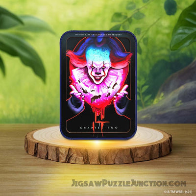 Pennywise - 3D DIY Wooden Puzzle Night Lamp
