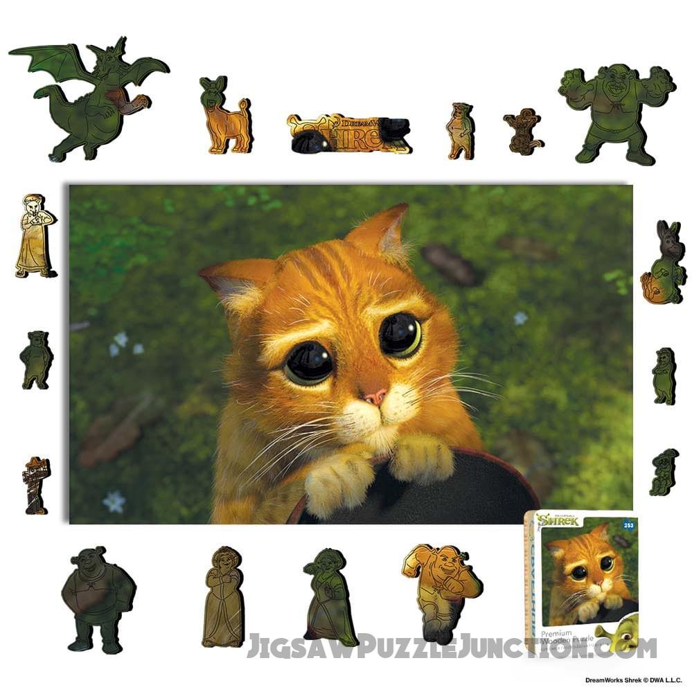 Puss in Boots - Wooden Jigsaw Puzzle
