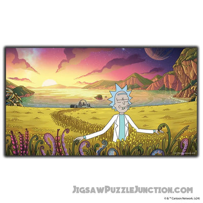 Rick and Morty Another Planet - Wooden Jigsaw Puzzle