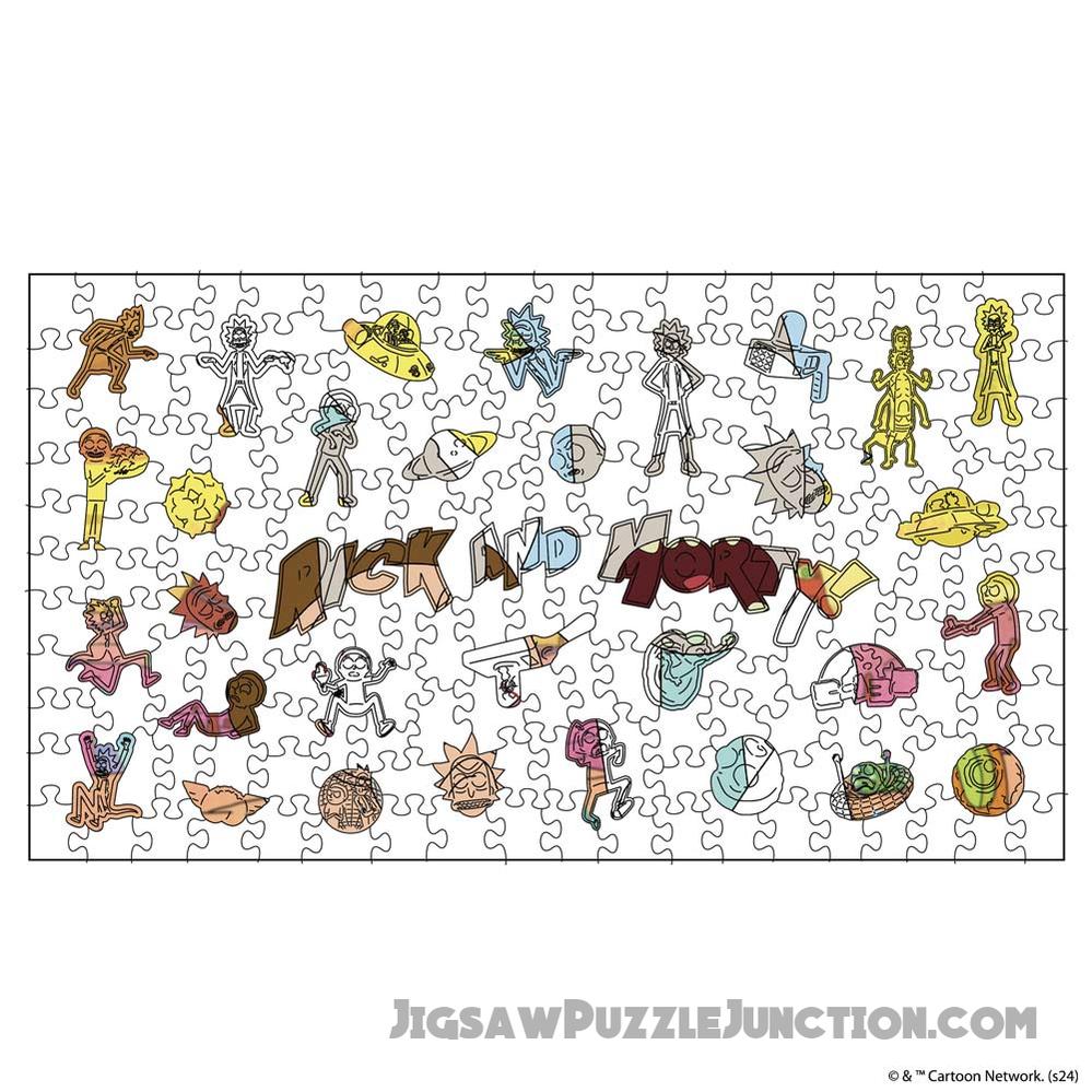 Rick and Morty Look At That - Wooden Jigsaw Puzzle