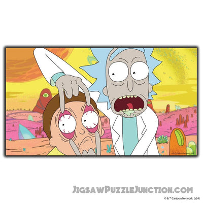 Rick and Morty Look At That - Wooden Jigsaw Puzzle