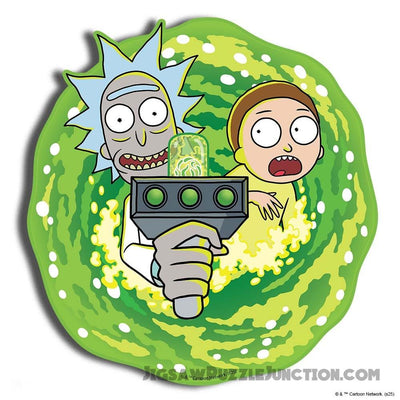 Rick and Morty Madness - Wooden Jigsaw Puzzle