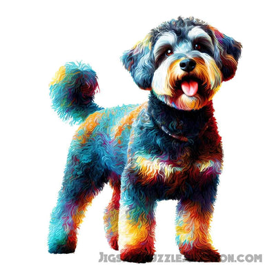 Schnoodle Dog - Jigsaw PuzzleBy Jigsaw Puzzle Junction