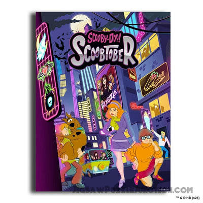 Scoobtober City Scene - Wooden Jigsaw Puzzle