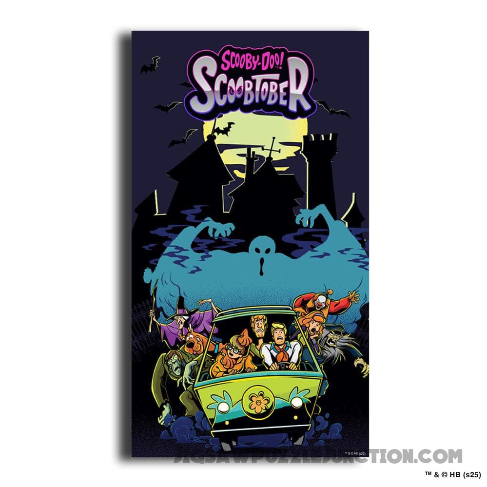 Scoobtober Haunted Chase - Wooden Jigsaw PuzzleBy Jigsaw Puzzle Junction