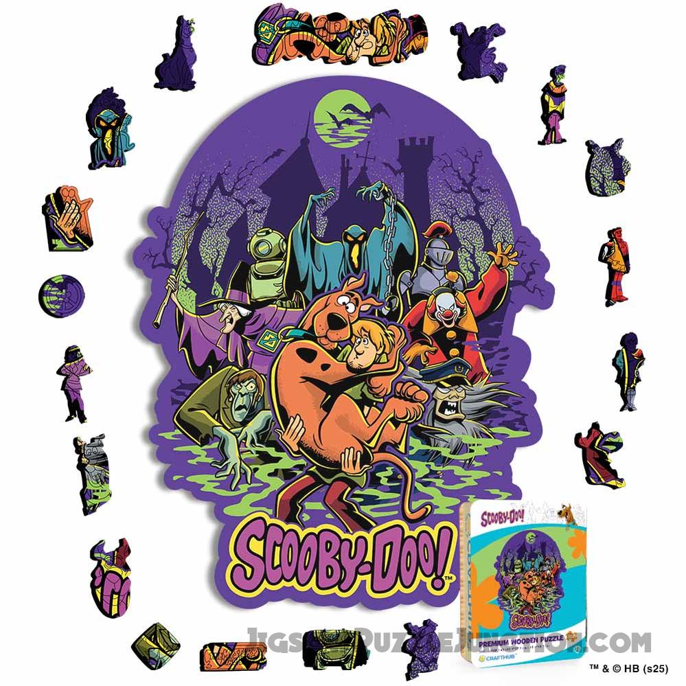 Scooby-Doo Monsters - Wooden Jigsaw Puzzle