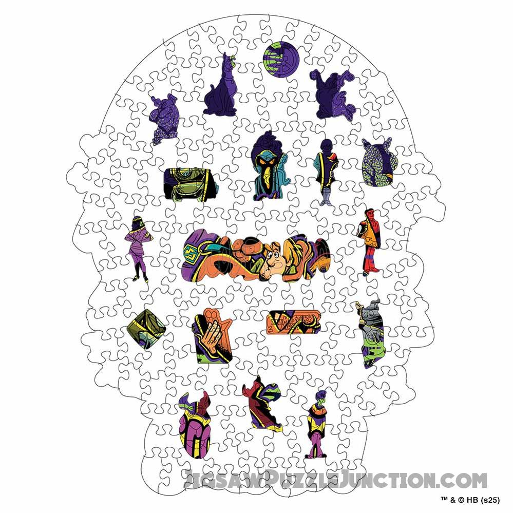 Scooby-Doo Monsters - Wooden Jigsaw Puzzle
