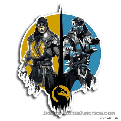 Scorpion vs. Sub-Zero - Wooden Jigsaw Puzzle