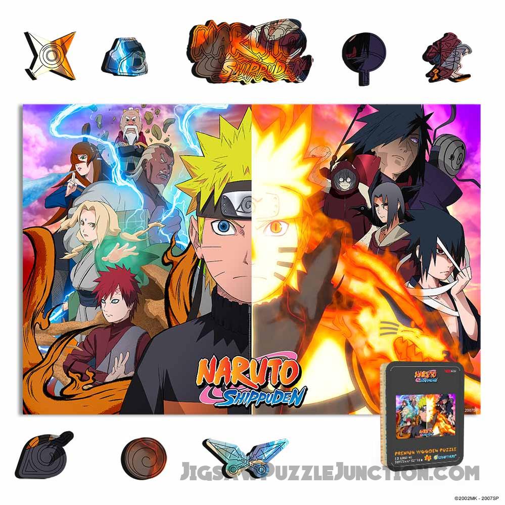 Shinobi Clash - Wooden Jigsaw Puzzle