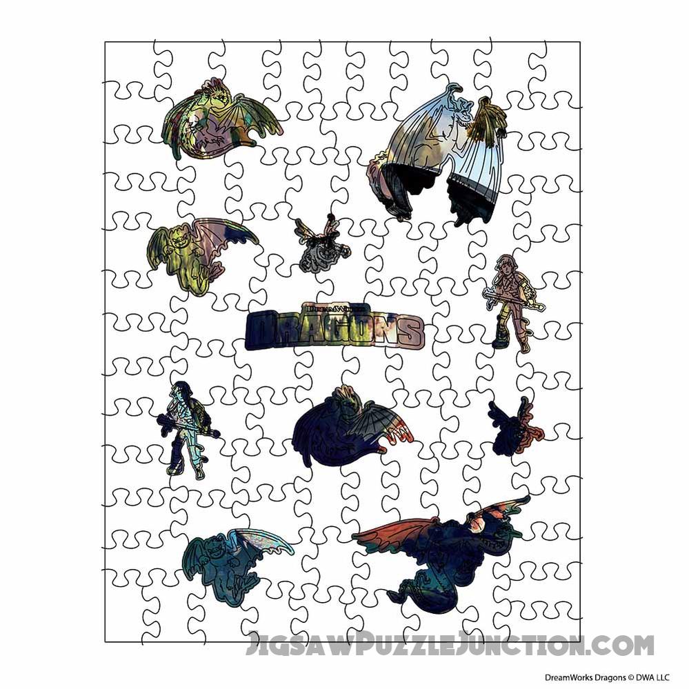 Sky Adventure - Wooden Jigsaw Puzzle