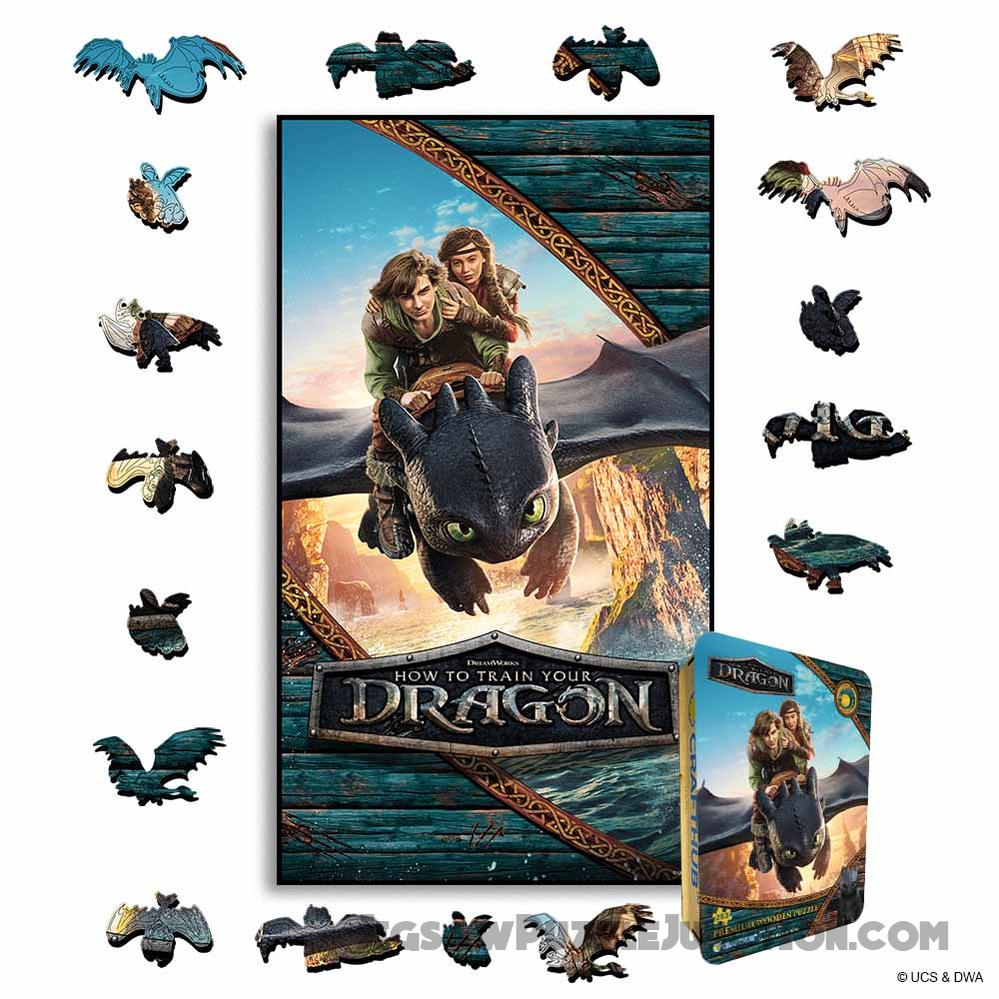 Sky Riders - Wooden Jigsaw Puzzle