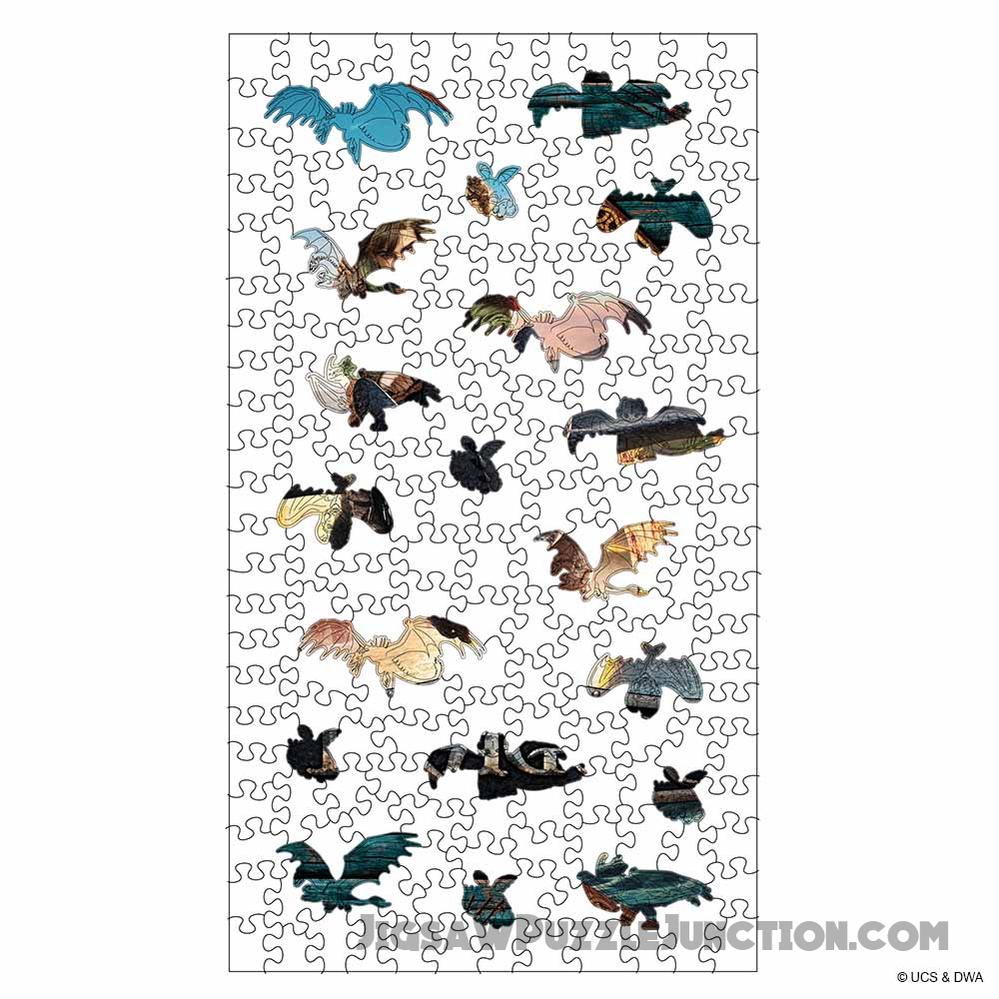 Sky Riders - Wooden Jigsaw Puzzle