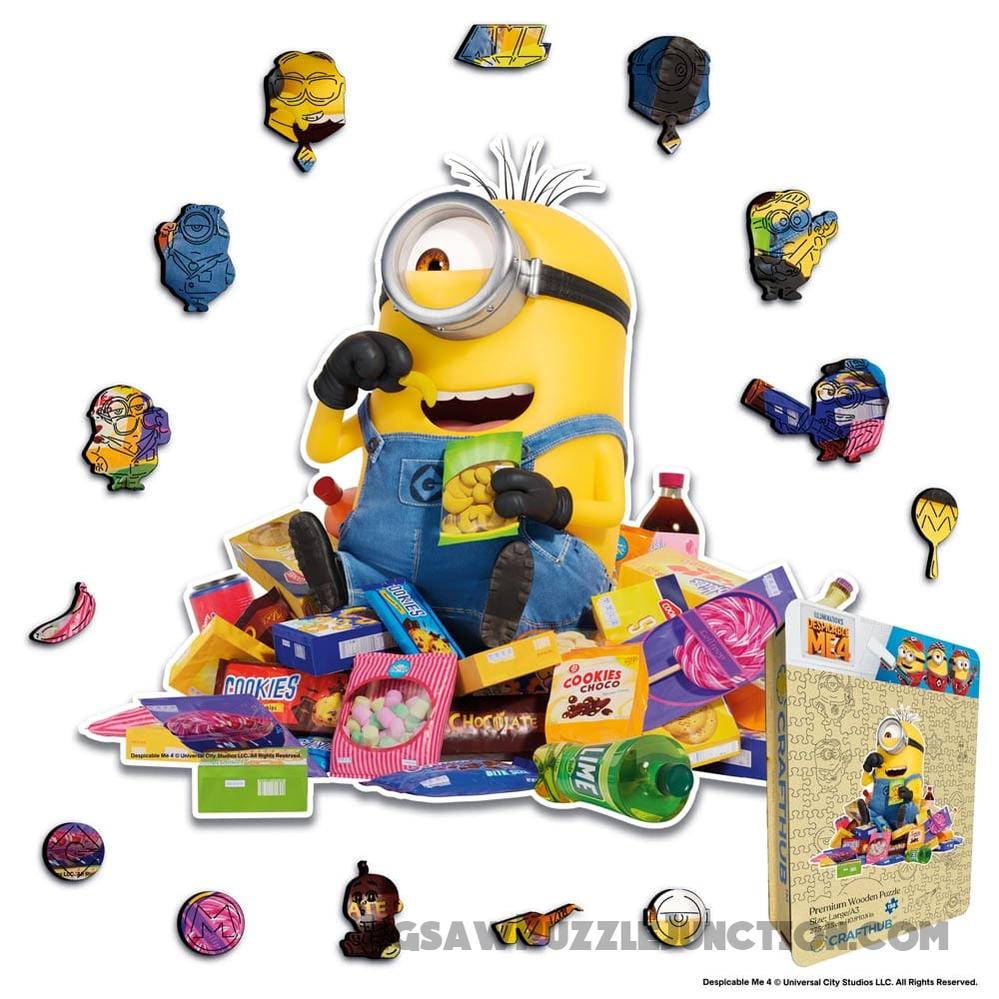 Snack Attack - Wooden Jigsaw Puzzle