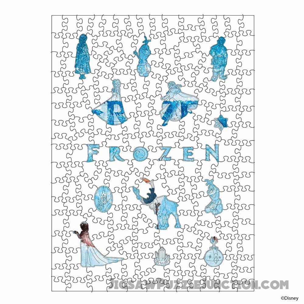 Snowy Friends – Wooden Jigsaw Puzzle