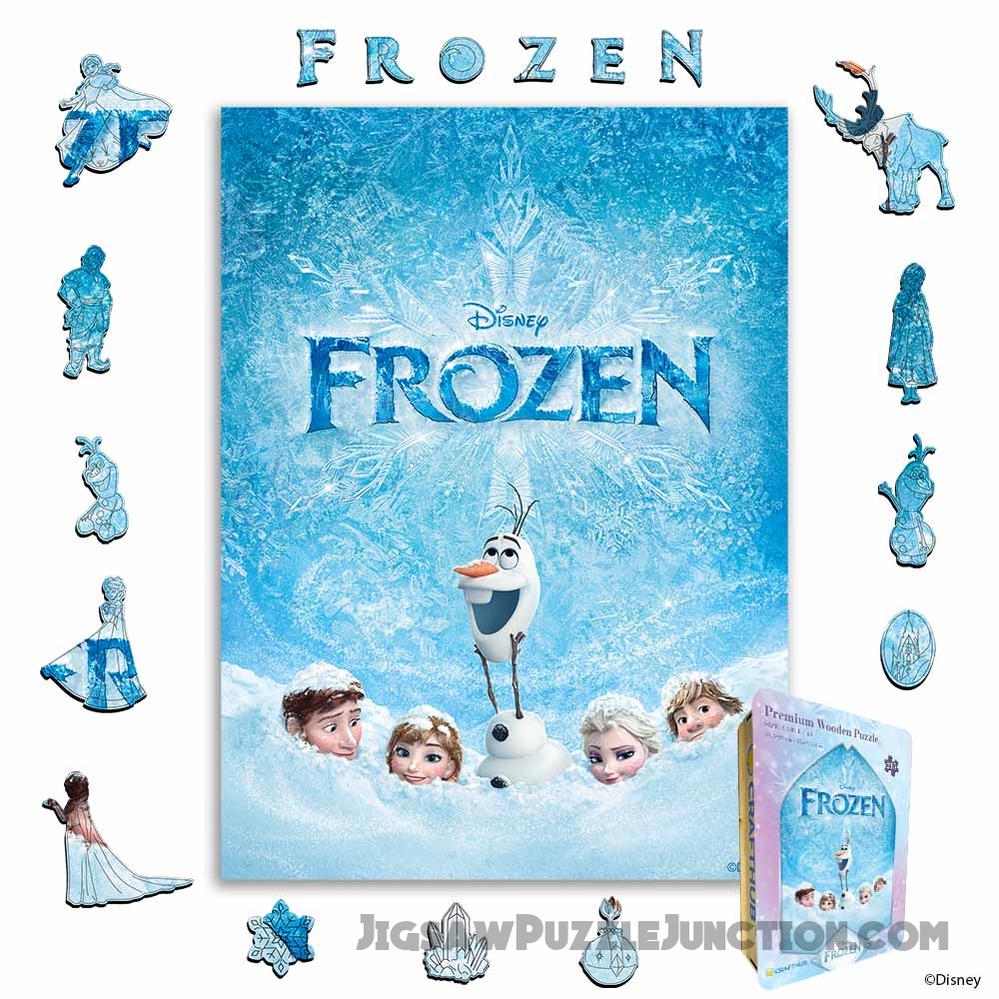 Snowy Friends – Wooden Jigsaw Puzzle