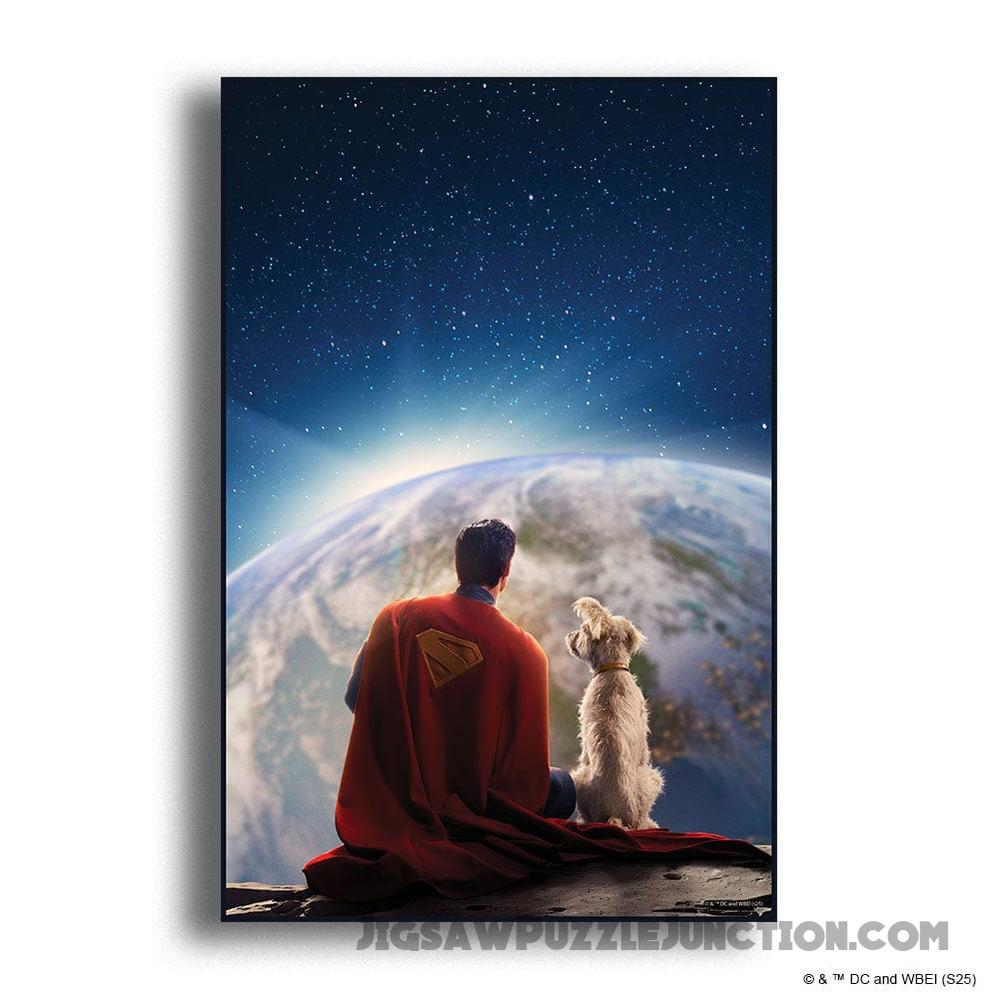 Superman & Krypto - Wooden Jigsaw PuzzleBy Jigsaw Puzzle Junction