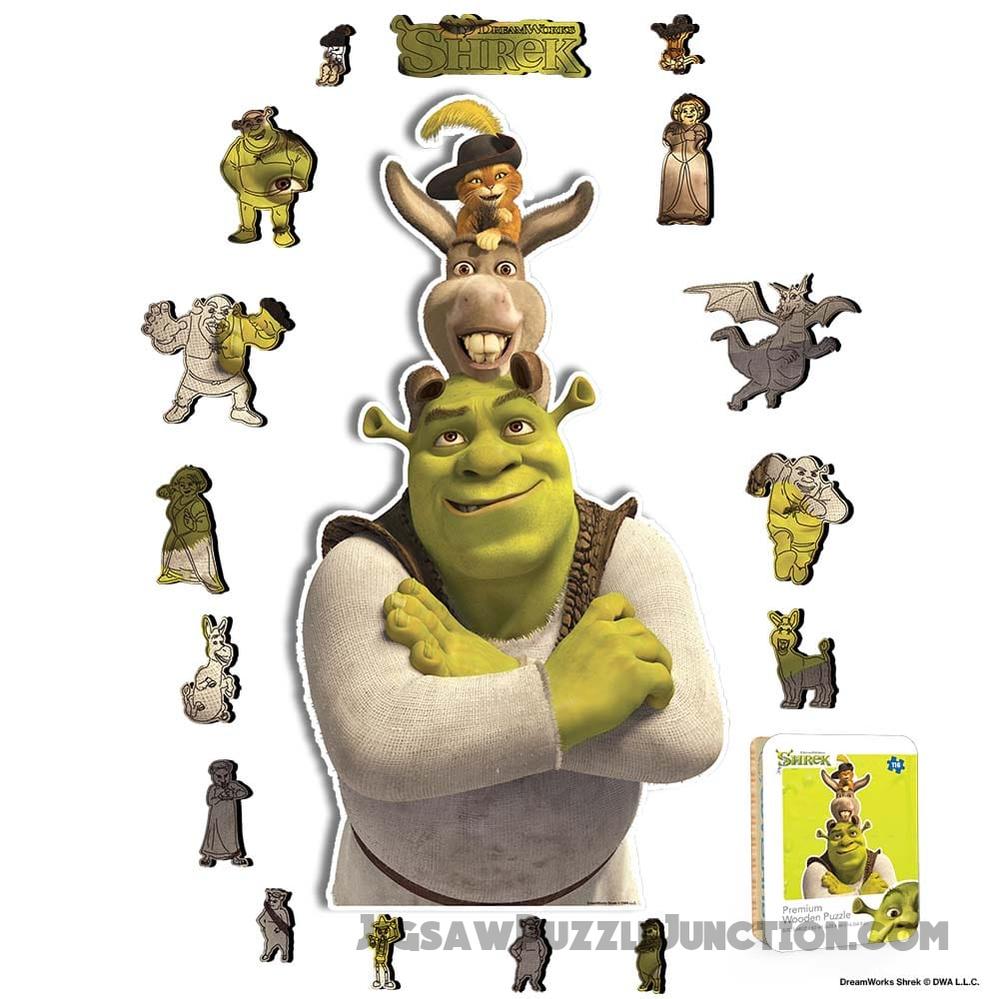 Swamp Friends - Wooden Jigsaw Puzzle