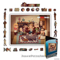 The Big Bang Theory Cartoon - Wooden Jigsaw Puzzle