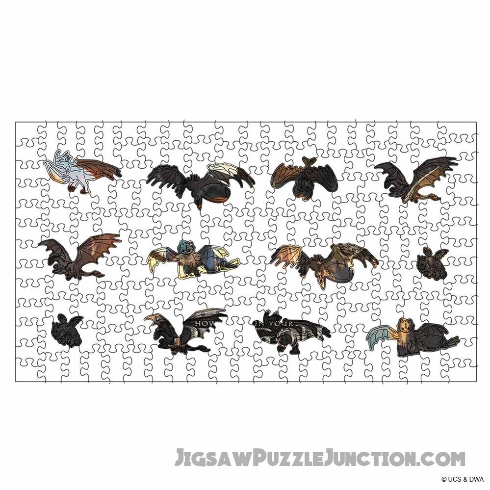 The Dragon Rider - Wooden Jigsaw Puzzle