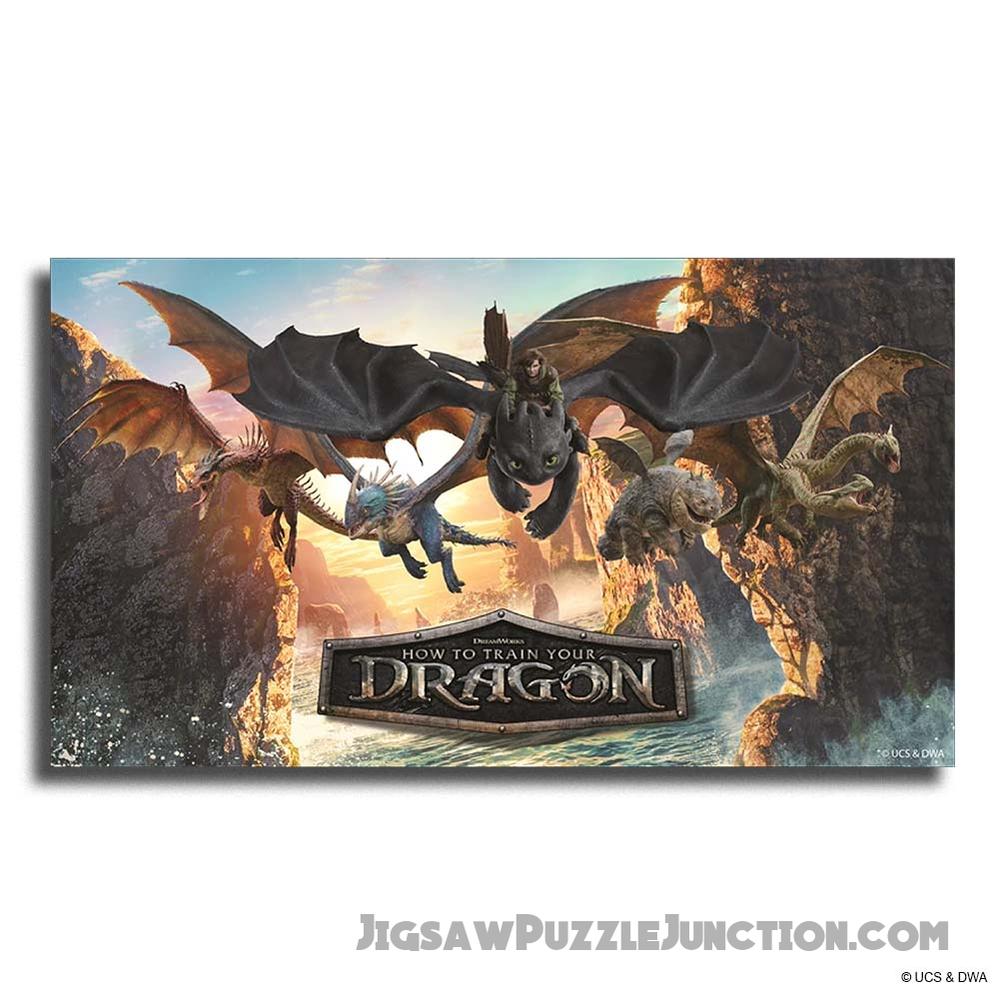 The Dragon Rider - Wooden Jigsaw PuzzleBy Jigsaw Puzzle Junction