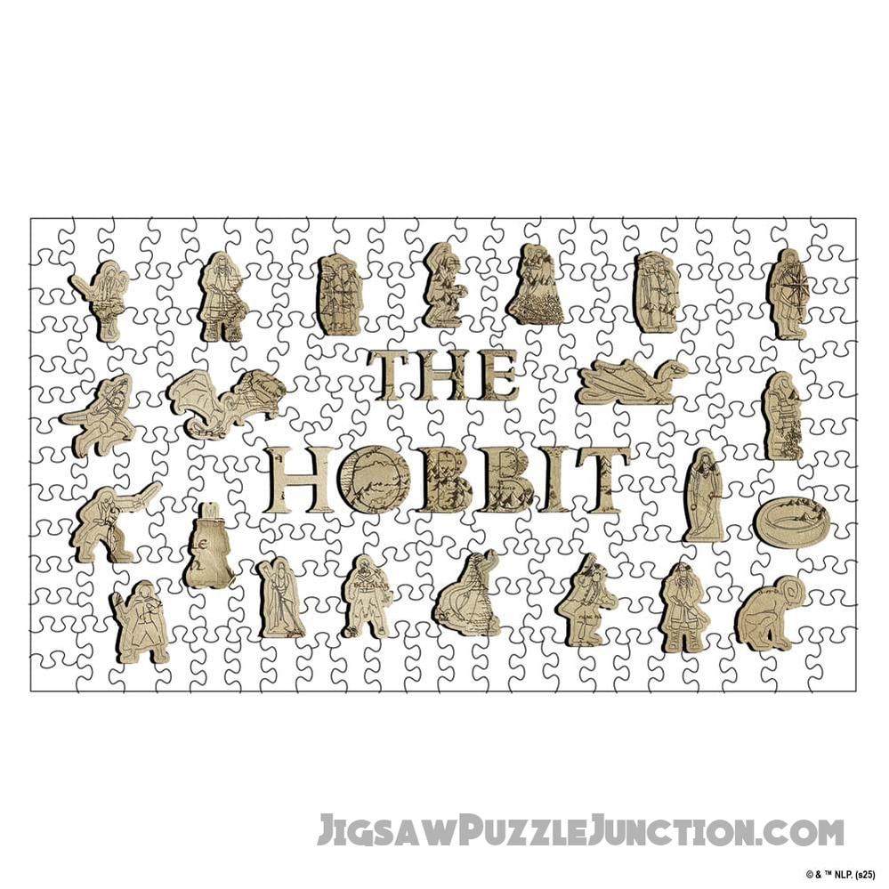 The Great Map of Middle-earth - Wooden Jigsaw Puzzle