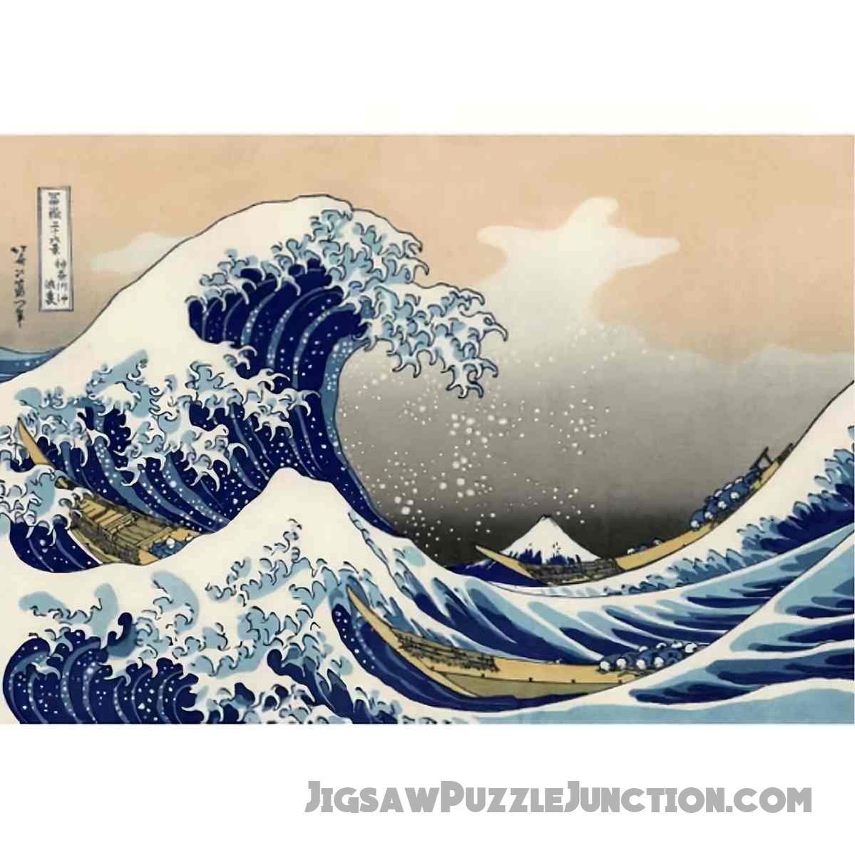 The Great Wave off Kanagawa - Jigsaw PuzzleBy Jigsaw Puzzle Junction
