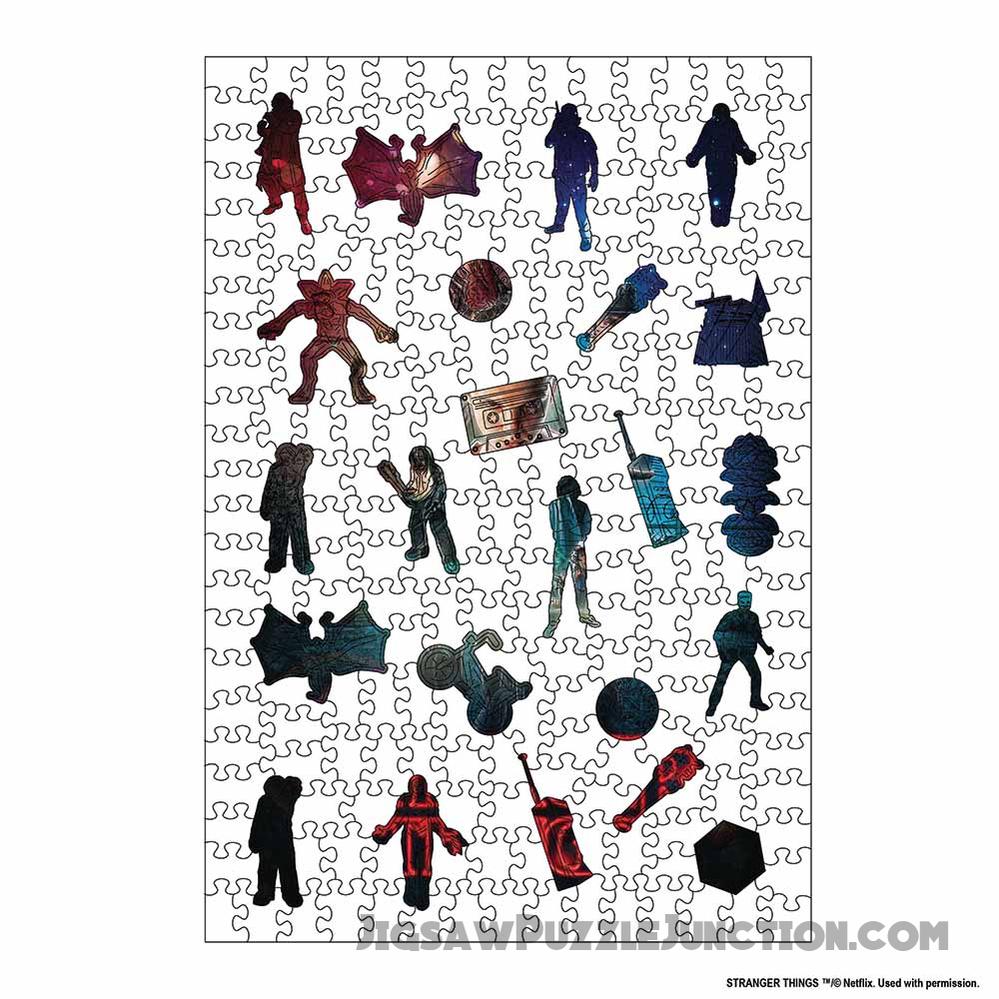 The Hawkins Heroes - Wooden Jigsaw Puzzle