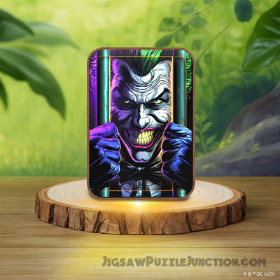 The Joker - 3D DIY Wooden Puzzle Night Lamp