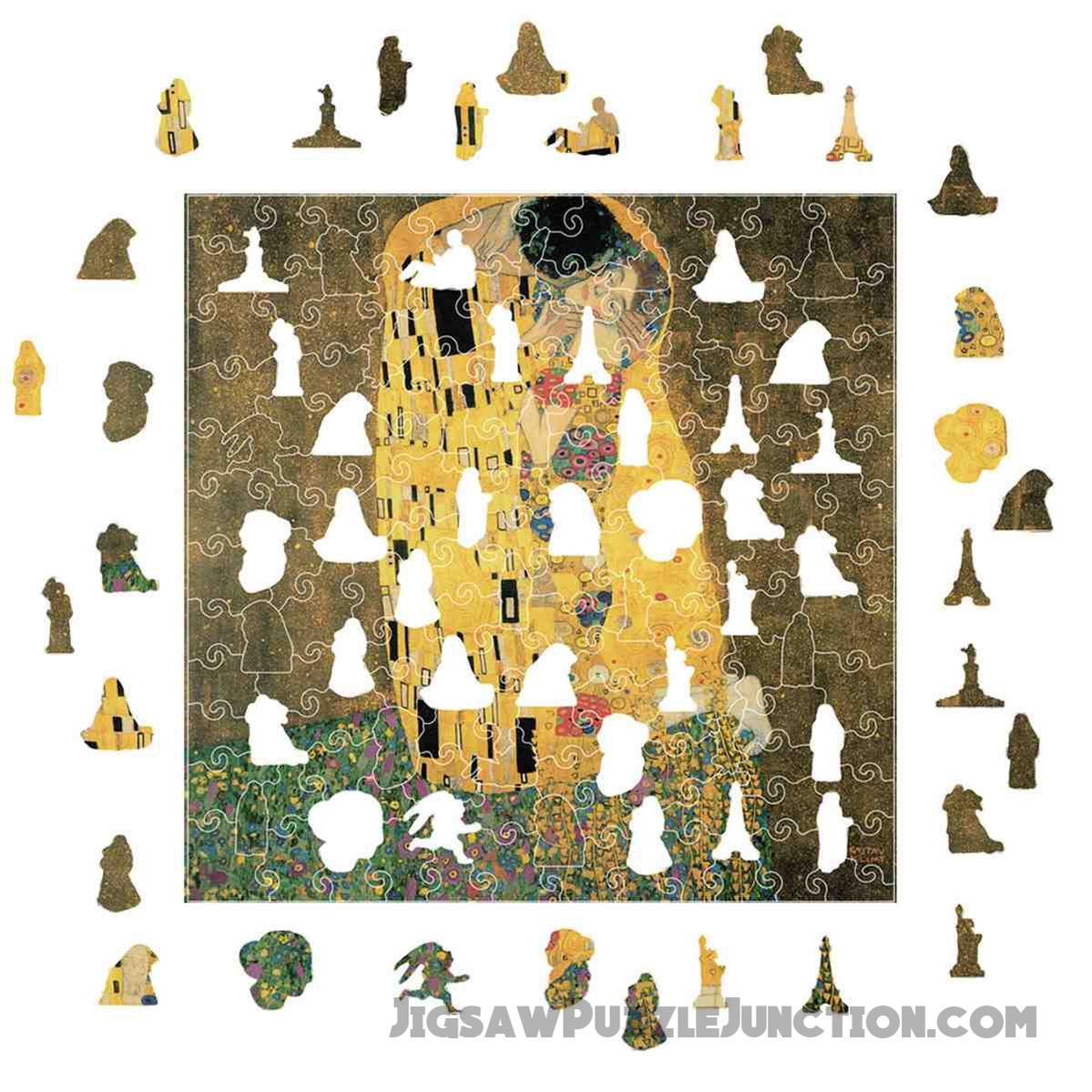 The Kiss (Klimt) - Jigsaw Puzzle