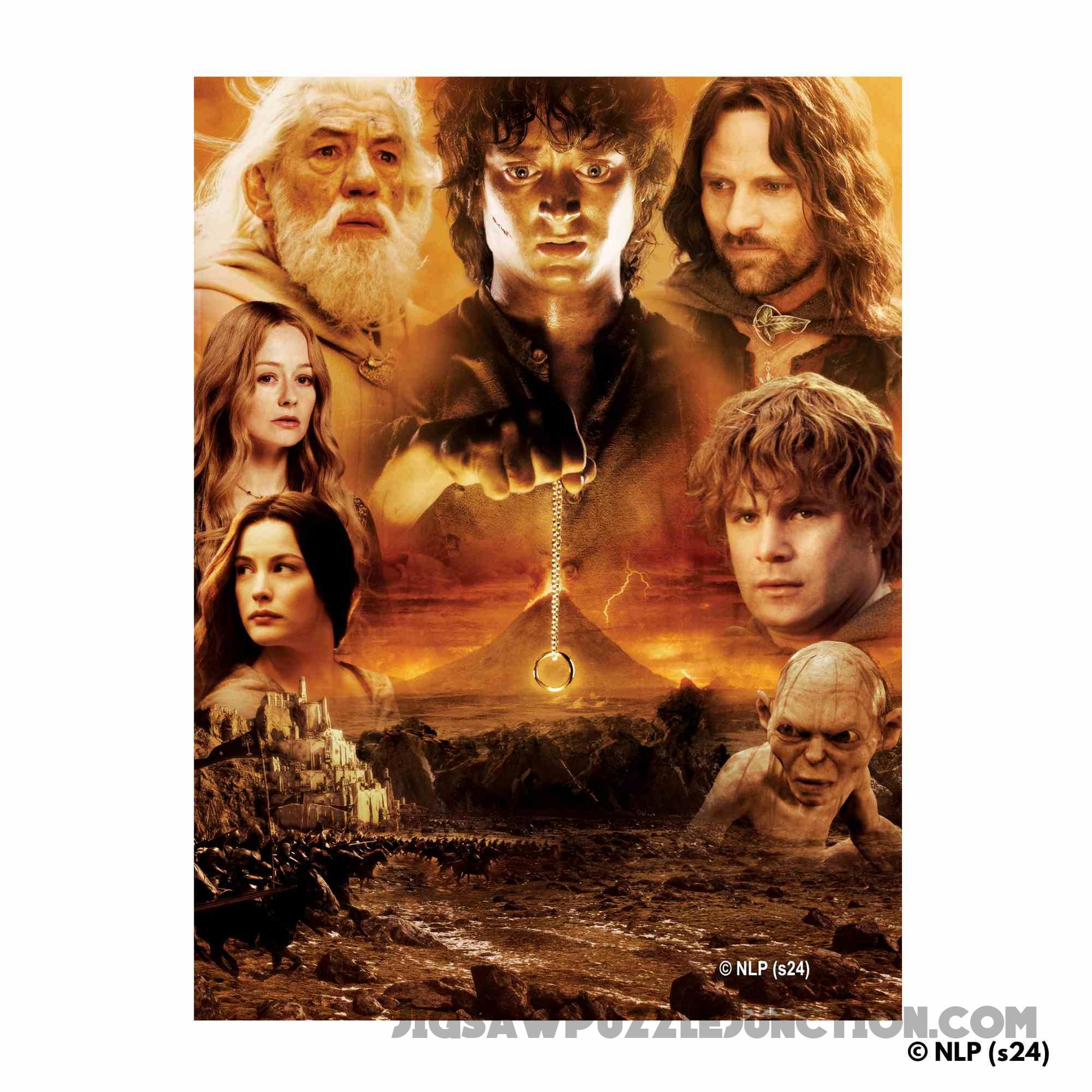 The Lord of the Rings - Wooden Jigsaw PuzzleBy Jigsaw Puzzle Junction