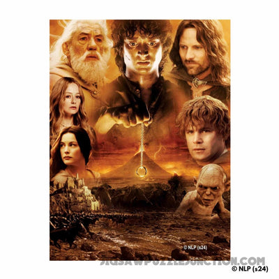 The Lord of the Rings - Wooden Jigsaw Puzzle